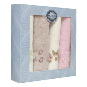 طقم فوط دانتيلا 4 قطع